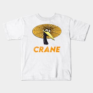 Crane - Kung Fu Panda Kids T-Shirt